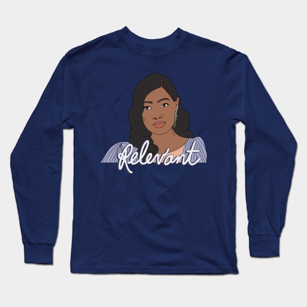 Real Relevant Housewife Garcelle Long Sleeve T-Shirt by thecompassrose